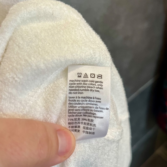 Barefoot Dreams CozyChic Ultra Lite Pointelle Cardigan Small/medium Sea Salt - Picture 5 of 6